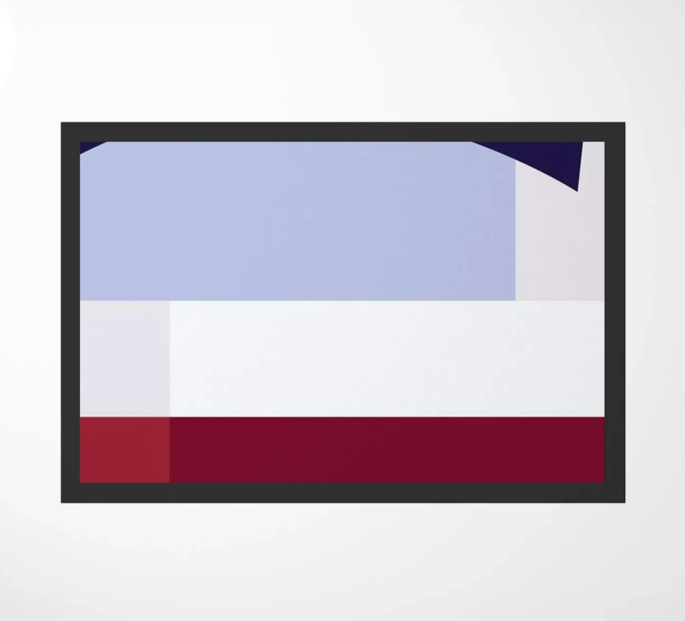 Structure 2 doormat by Jonathan Lawes