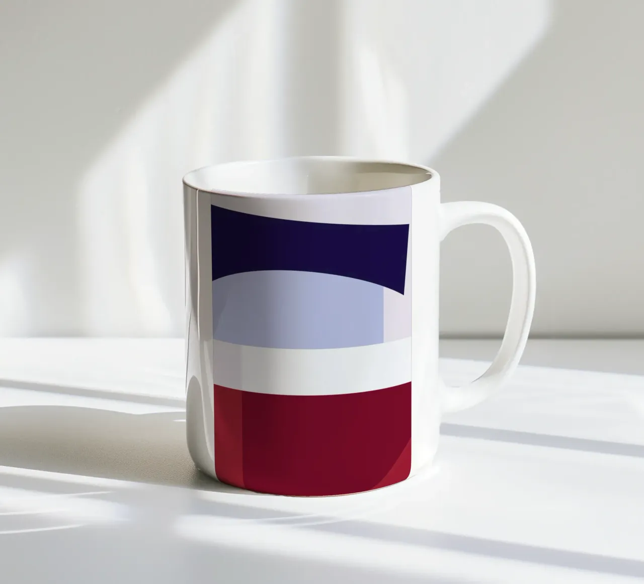 Structure 2 mug en céramique de Jonathan Lawes