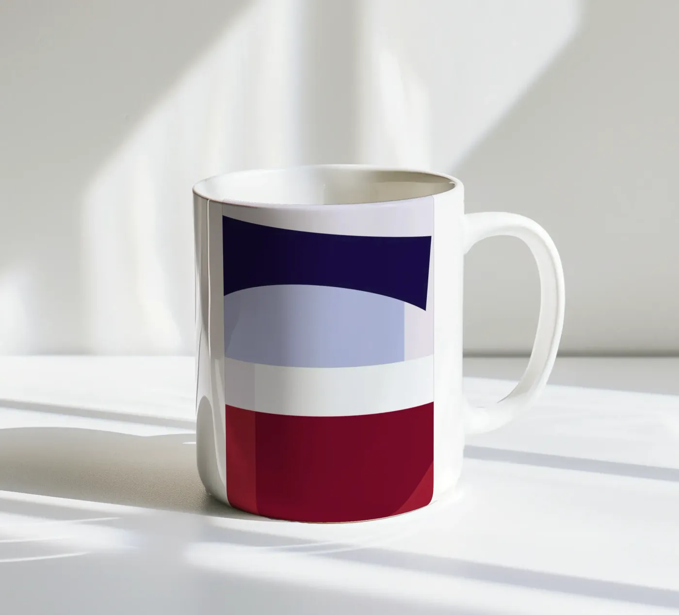Structure 2 ceramic mug by Jonathan Lawes