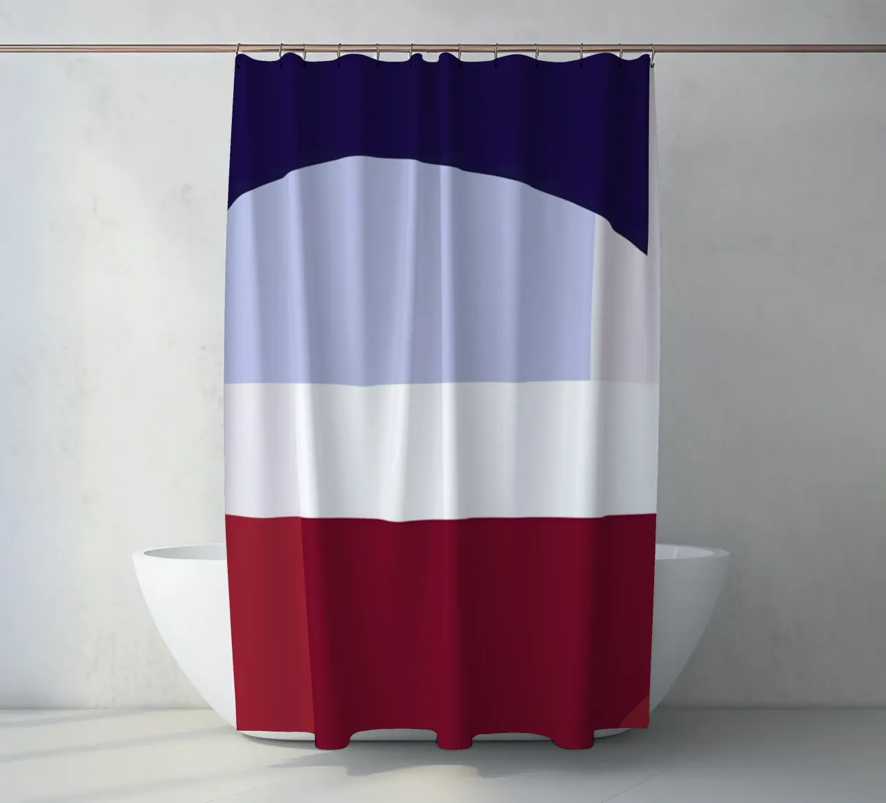 Structure 2 douchegordijn van Jonathan Lawes