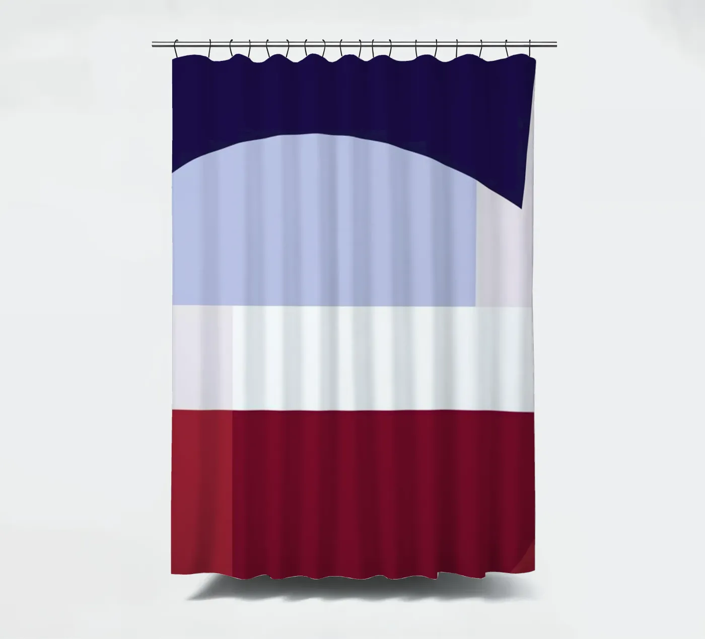 Structure 2 douchegordijn van Jonathan Lawes