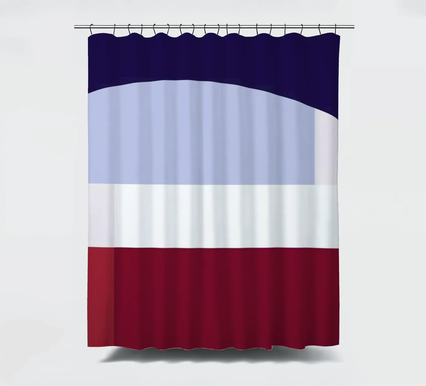 Structure 2 douchegordijn van Jonathan Lawes