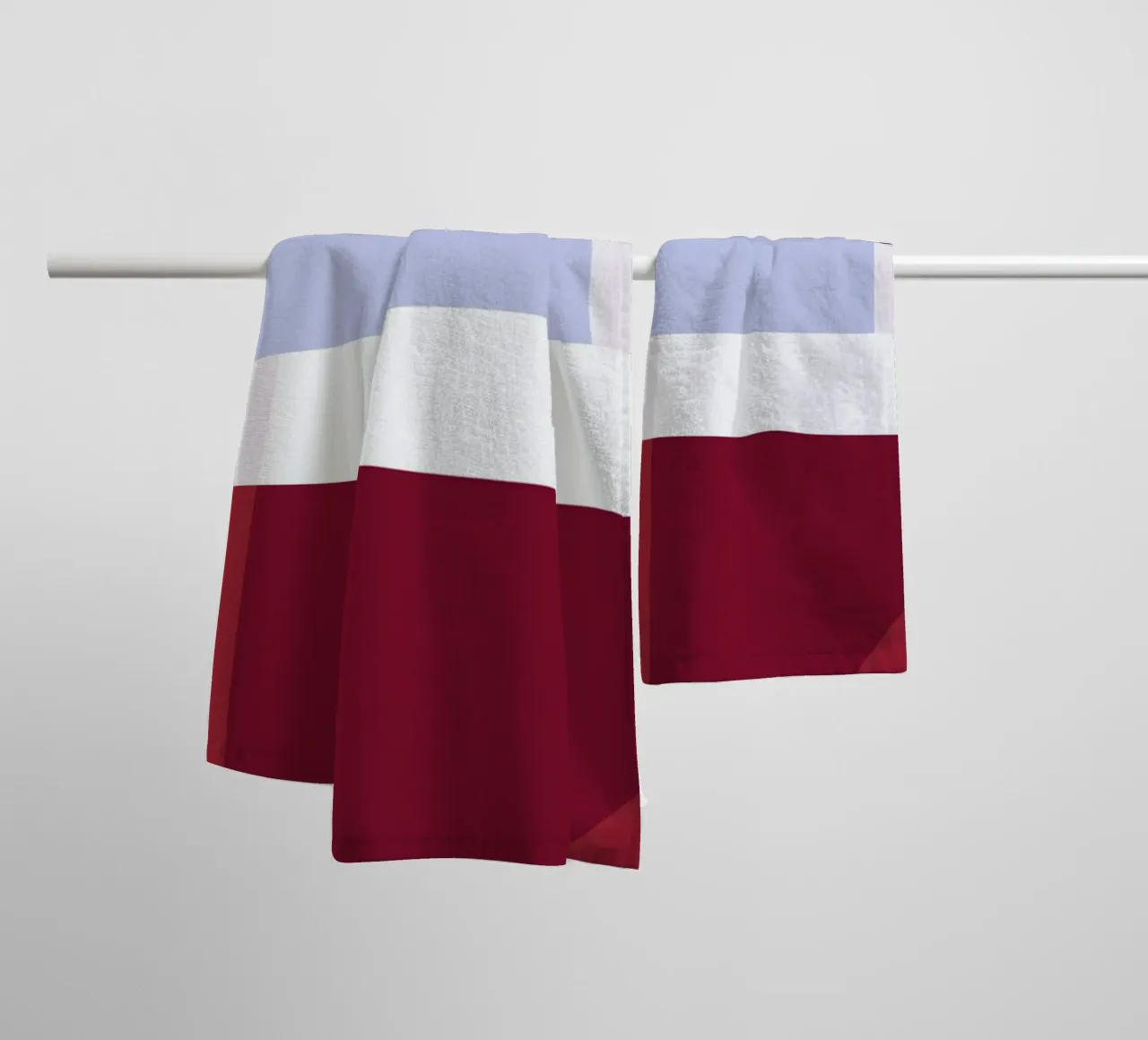 Structure 2 asciugamano da bagno da Jonathan Lawes