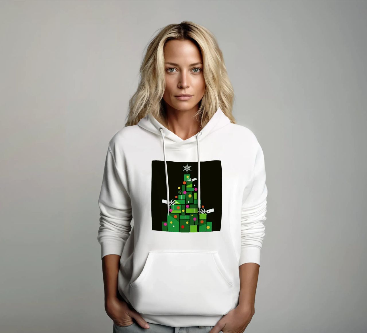 Tree Of Gifts felpa con cappuccio da Bo Lundberg