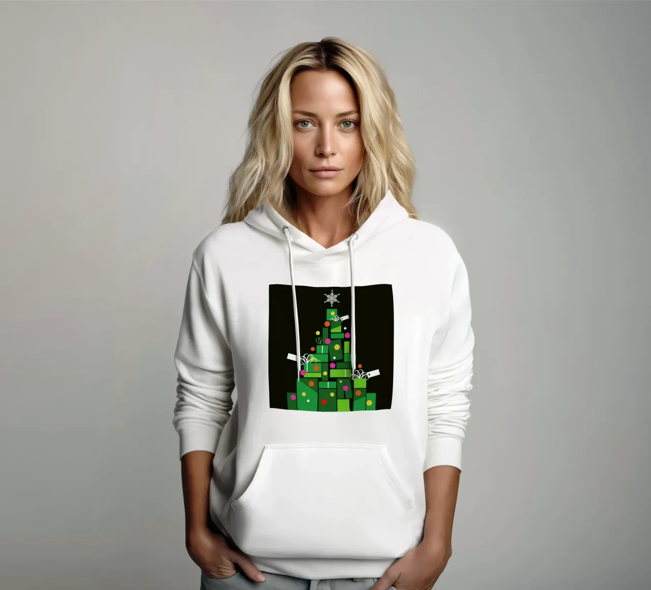 Tree Of Gifts felpa con cappuccio da Bo Lundberg