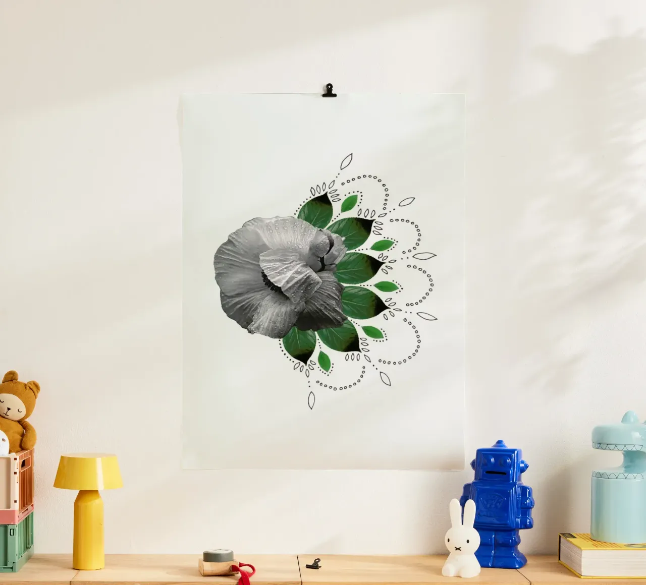 Flower Collage poster da Miles of Light