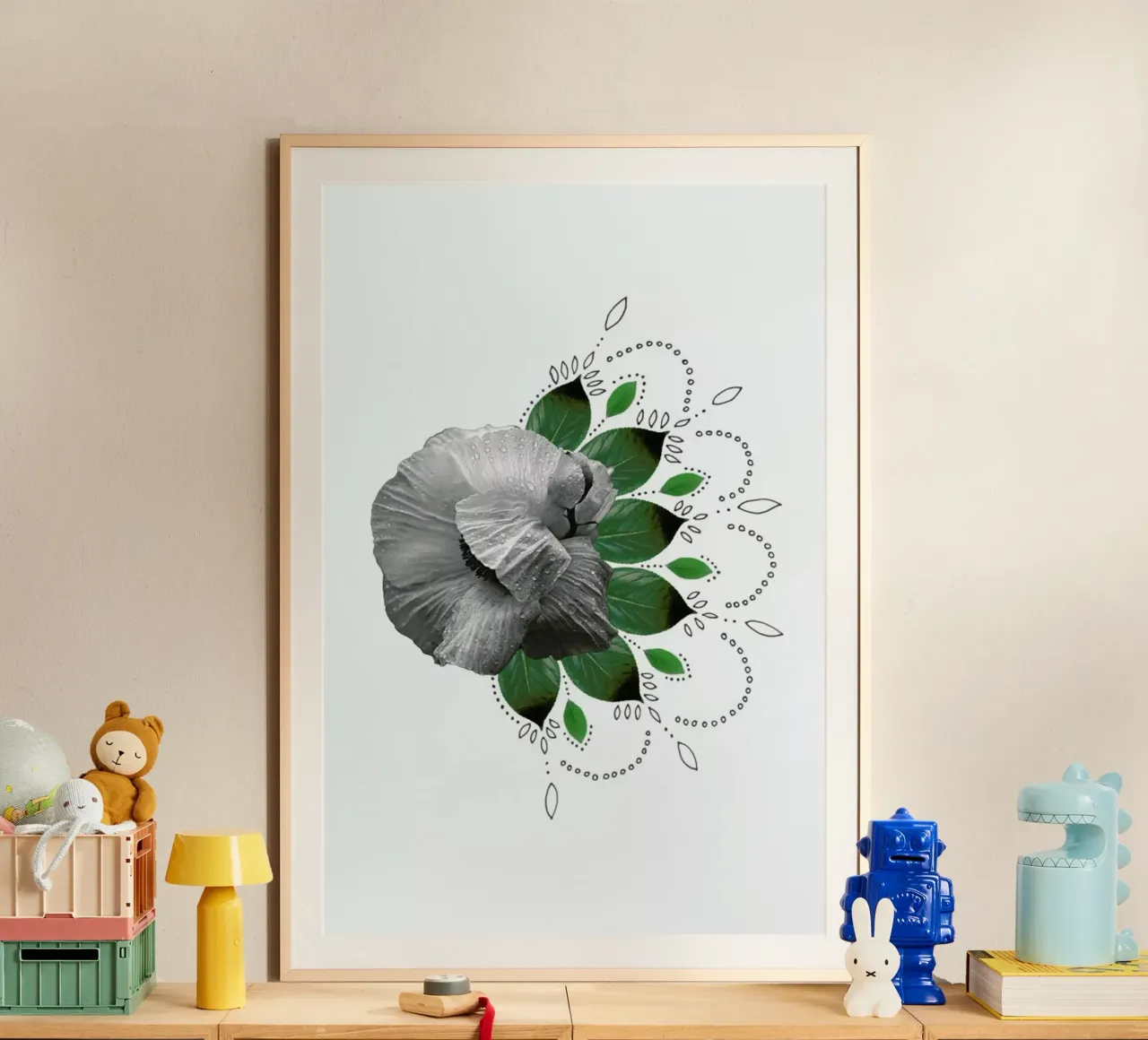 Flower Collage poster da Miles of Light