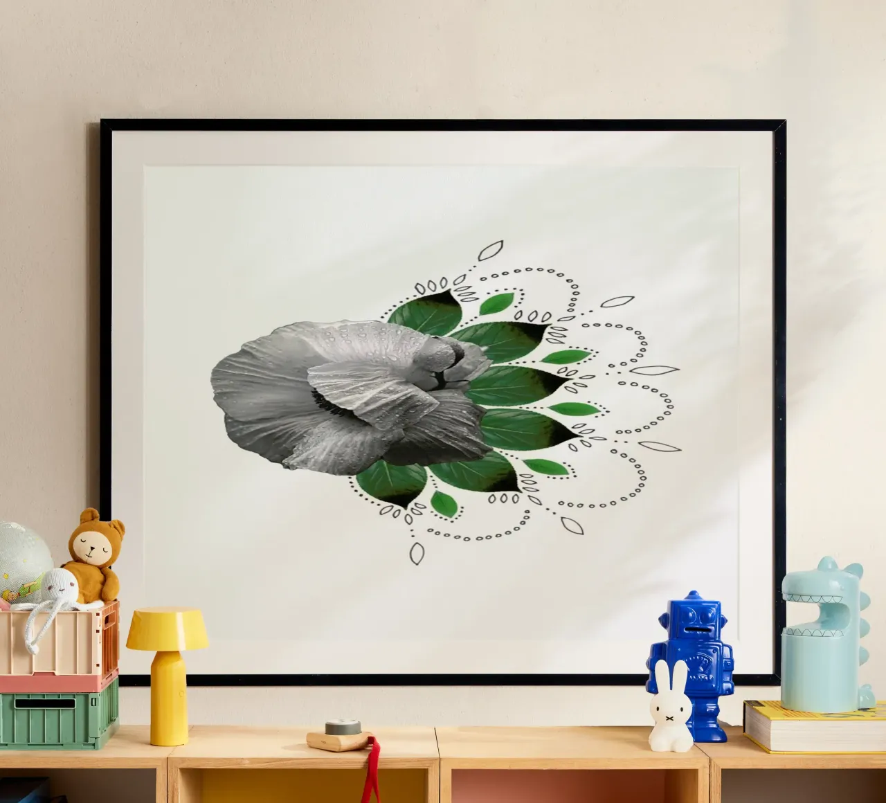 Flower Collage poster da Miles of Light