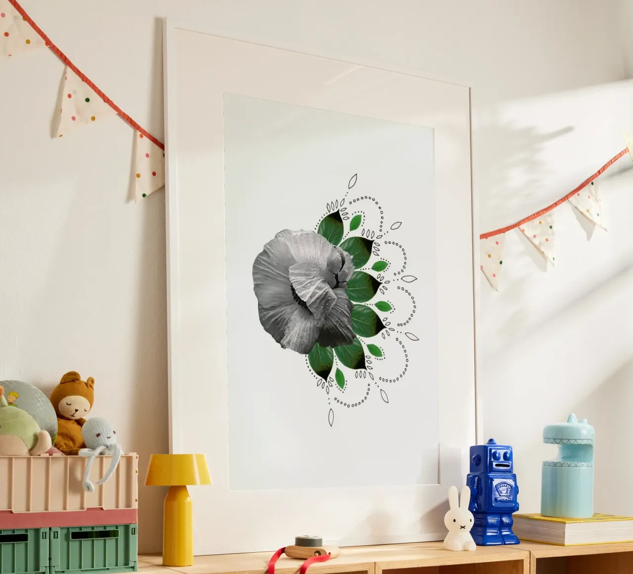 Flower Collage poster da Miles of Light