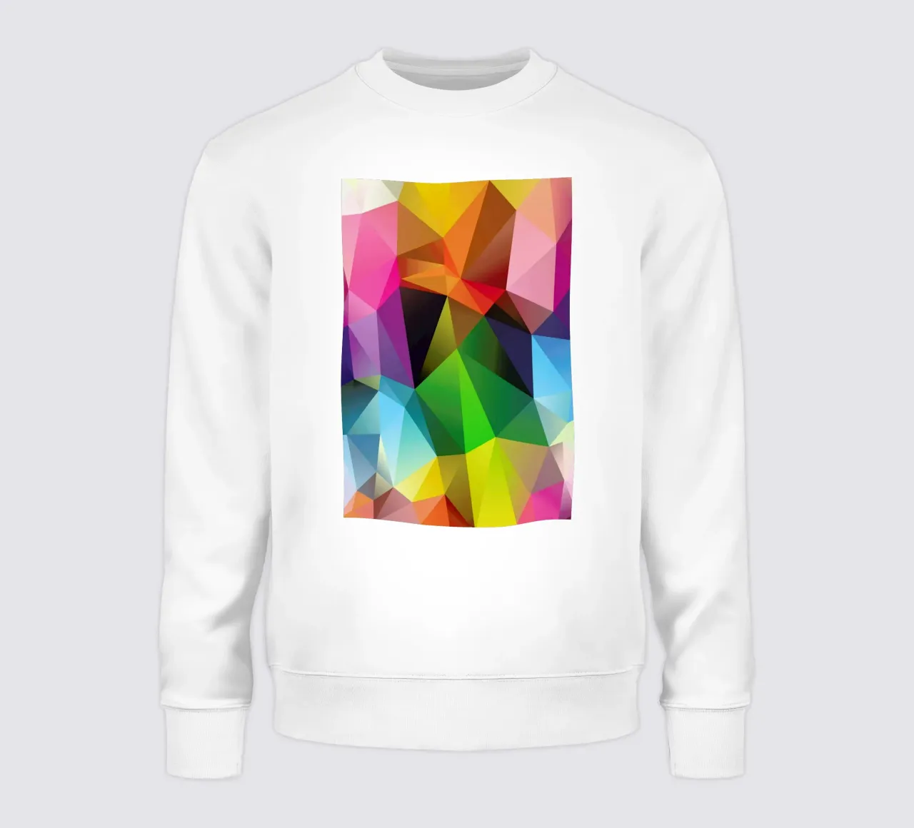 Geometric View Sweatshirt von Three Of The Possessed