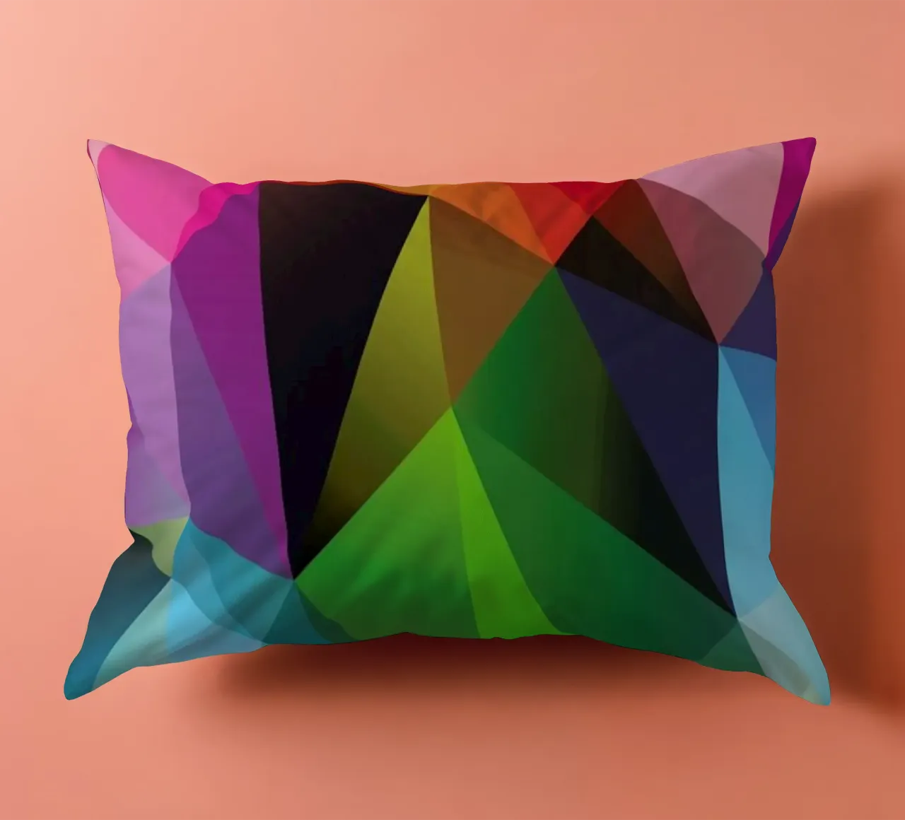 Geometric View cuscino da Three Of The Possessed