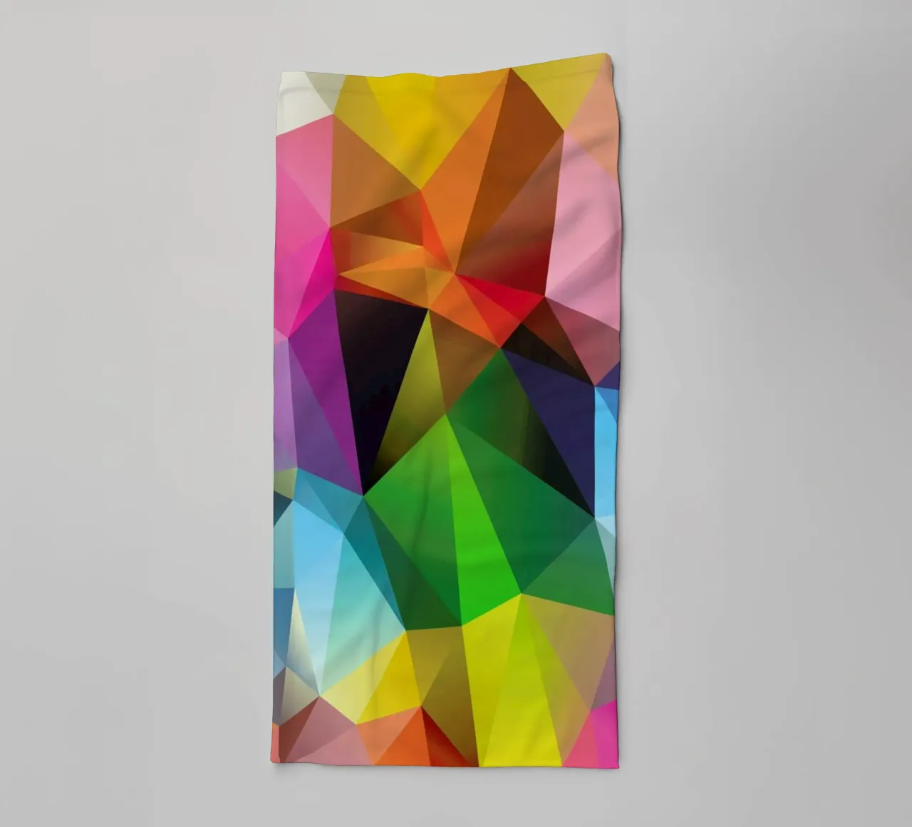 Geometric View towel by Three Of The Possessed