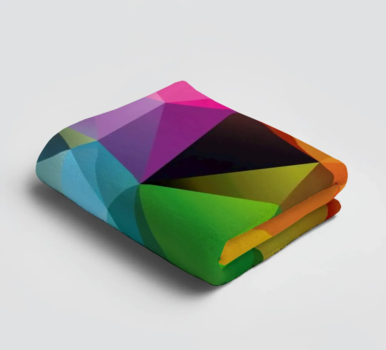 Geometric View towel by Three Of The Possessed