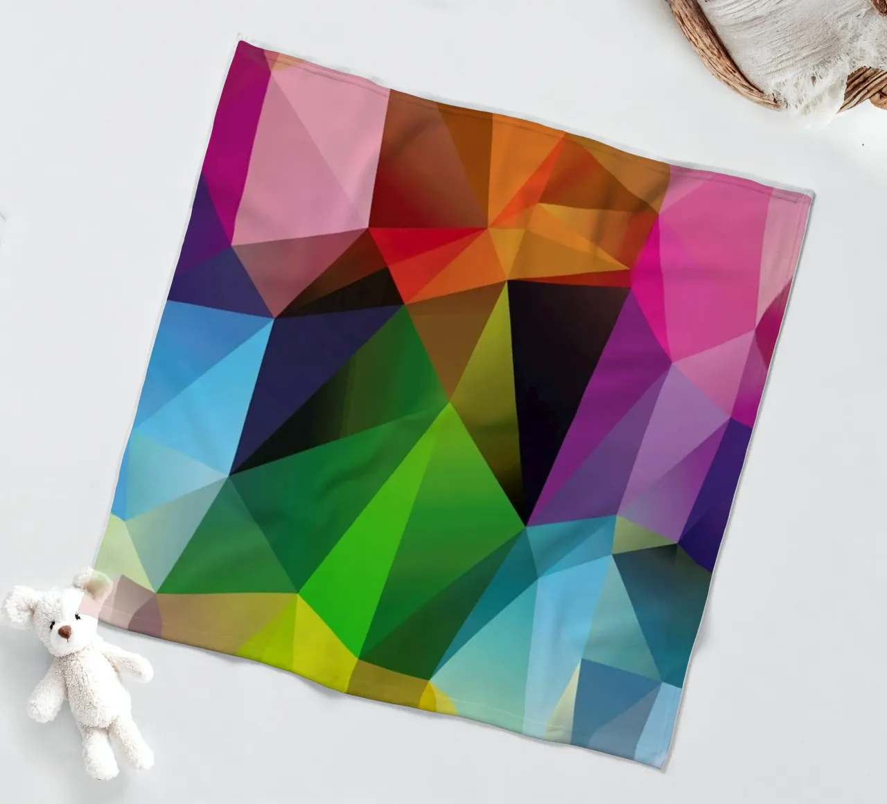 Geometric View Fleecedecke von Three Of The Possessed