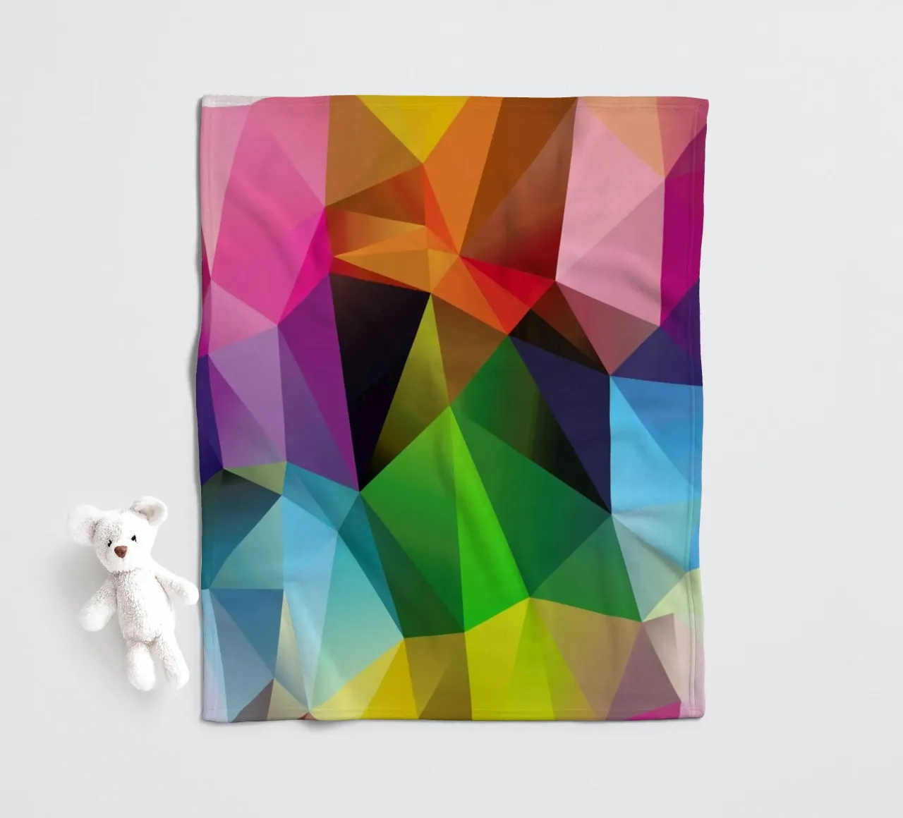 Geometric View Fleecedecke von Three Of The Possessed