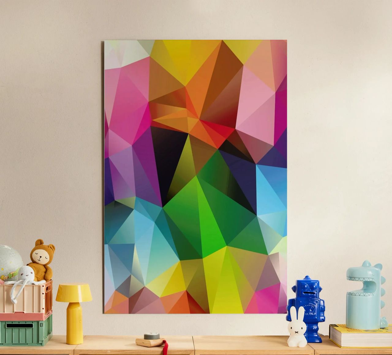 Geometric View alluminio dibond da Three Of The Possessed
