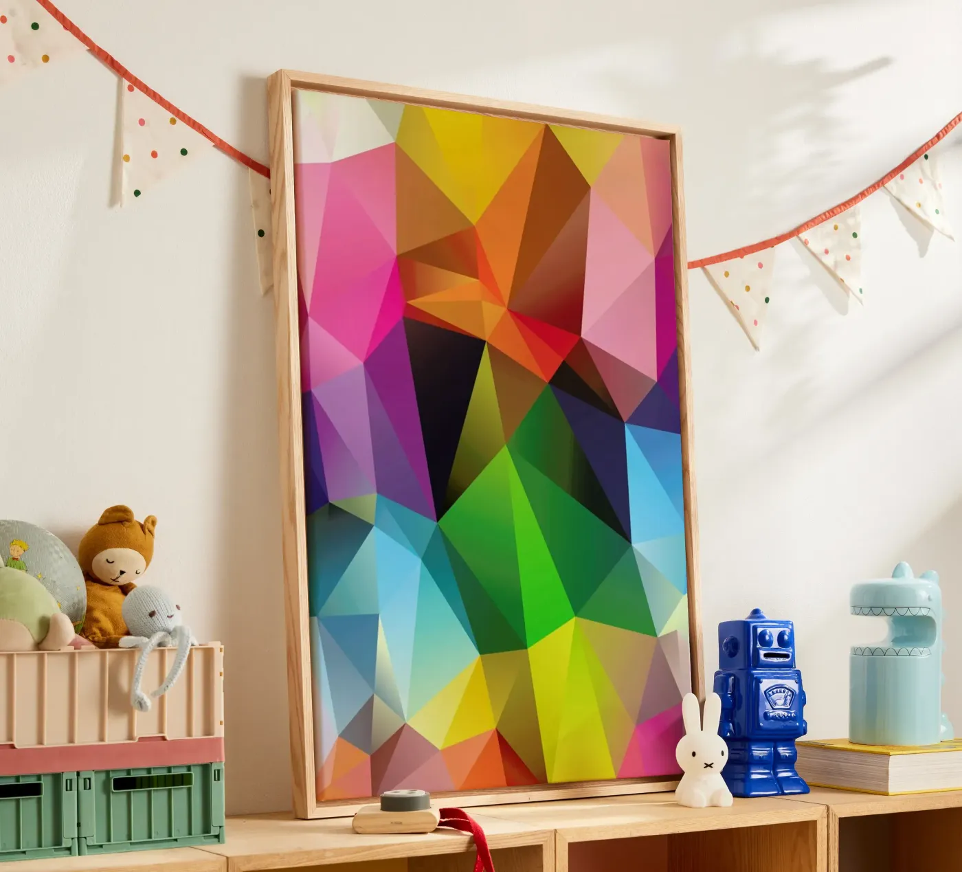 Geometric View tela da Three Of The Possessed