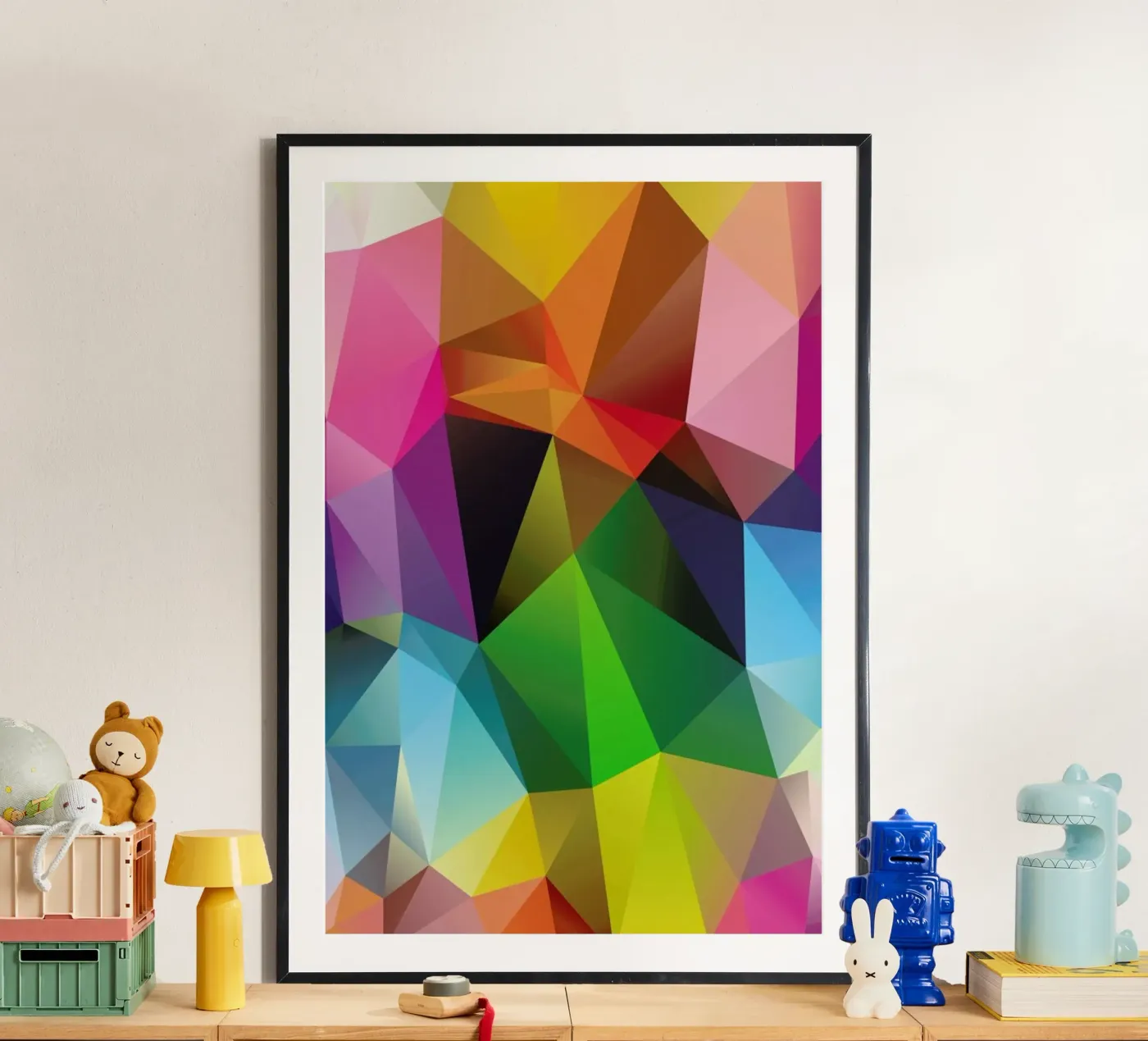 Geometric View poster by Three Of The Possessed