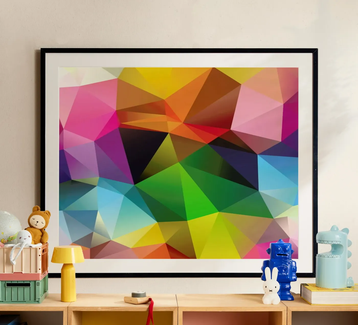 Geometric View poster by Three Of The Possessed