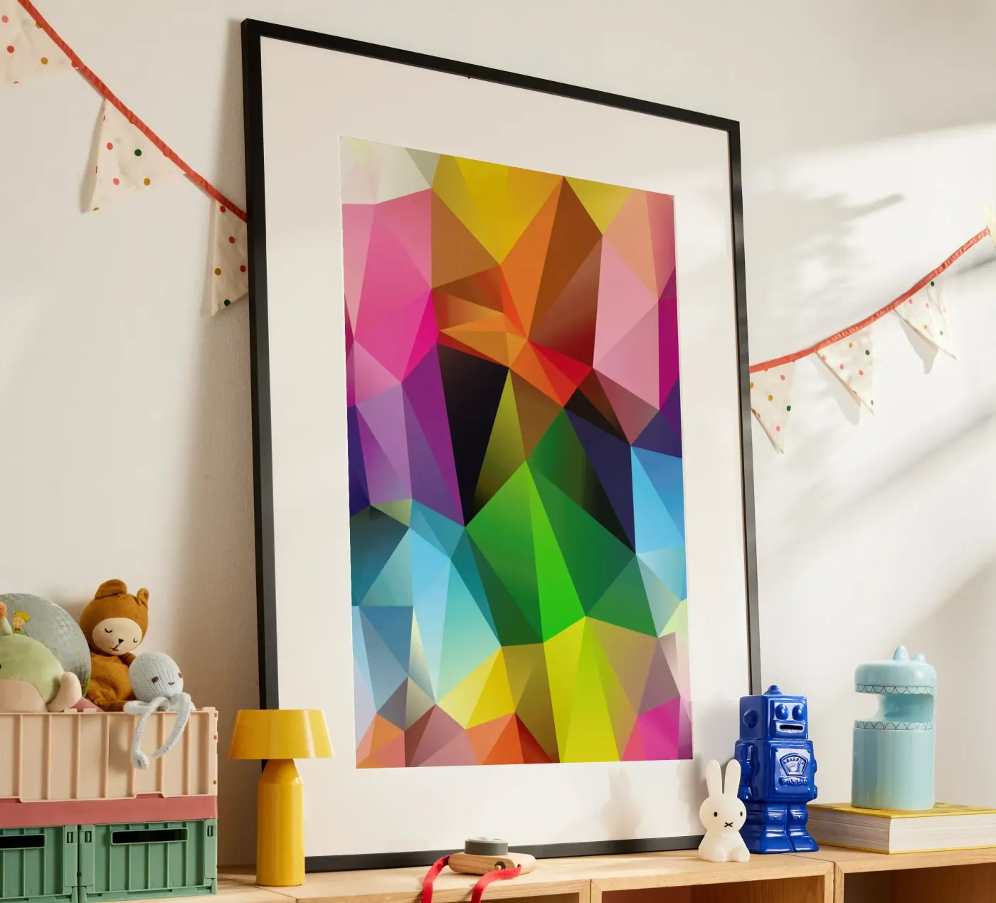 Geometric View poster by Three Of The Possessed