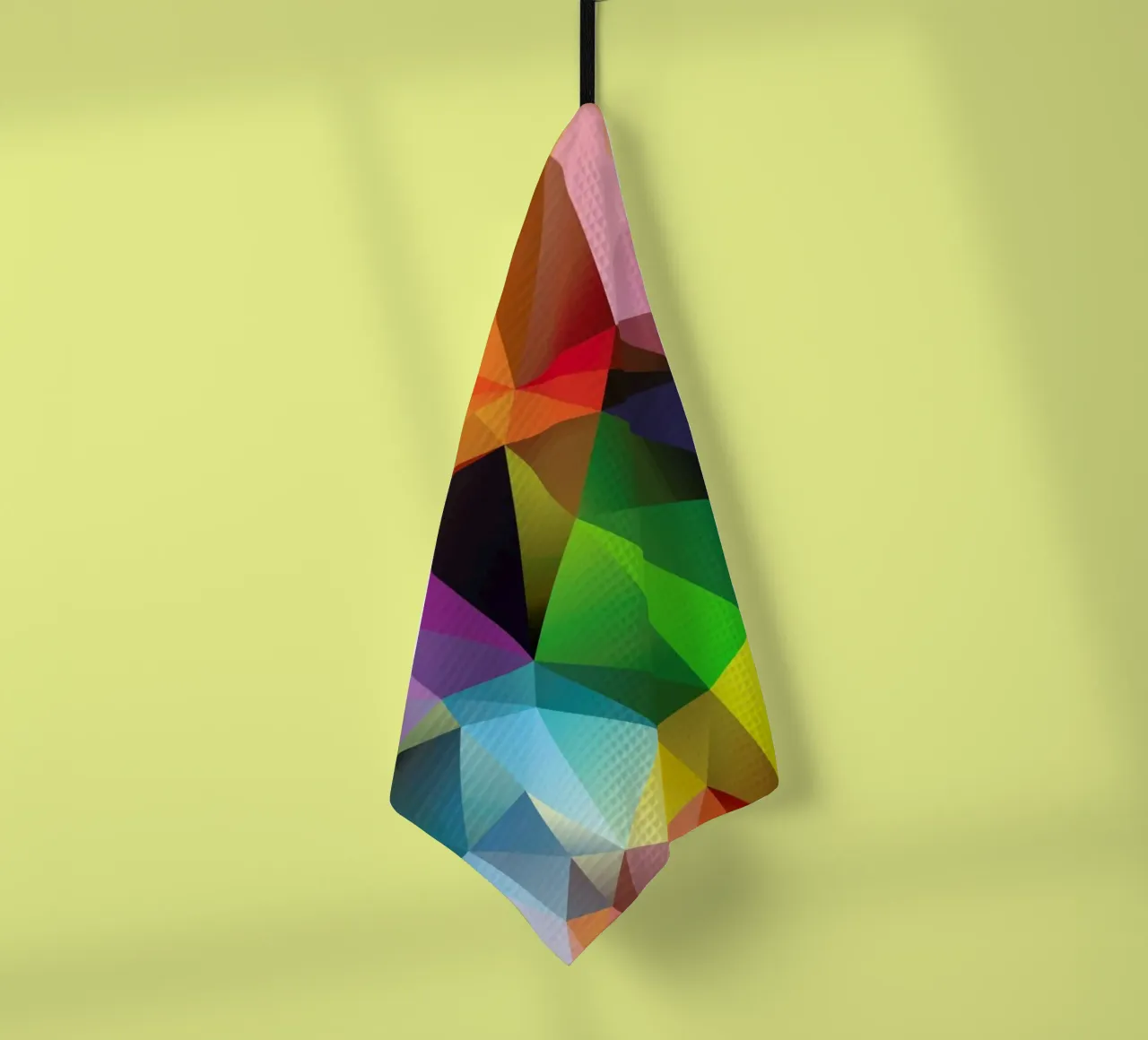 Geometric View torchon de Three Of The Possessed