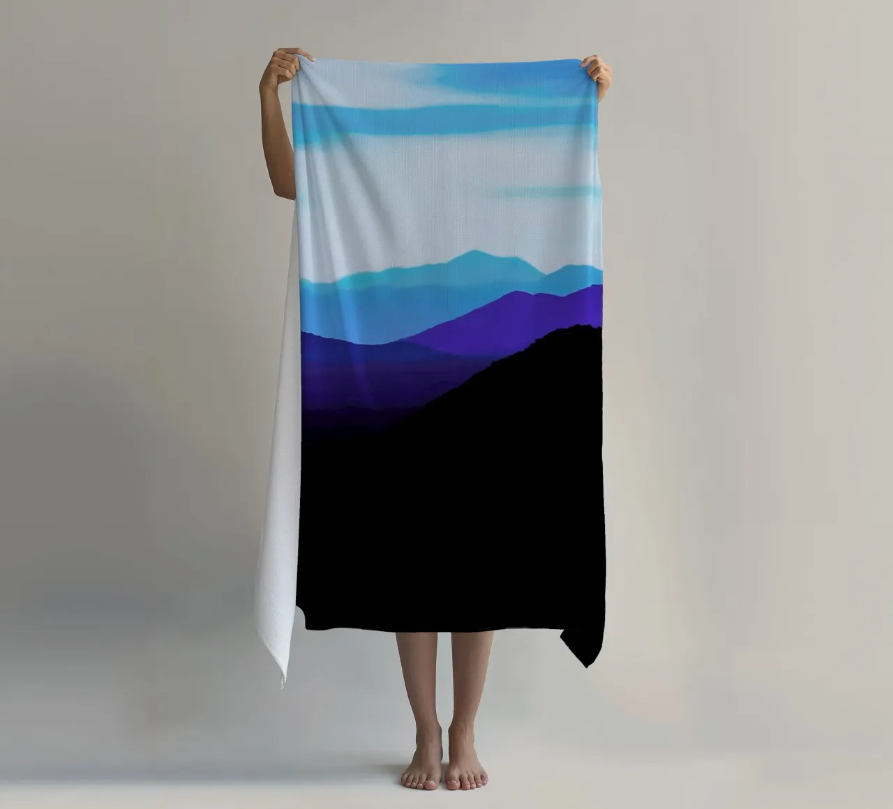 Blue Mountain Range telo mare da Babett Schultze