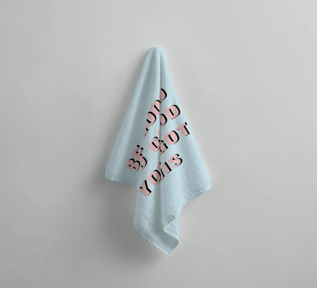Be Good Do Good towel by Vasare Nar
