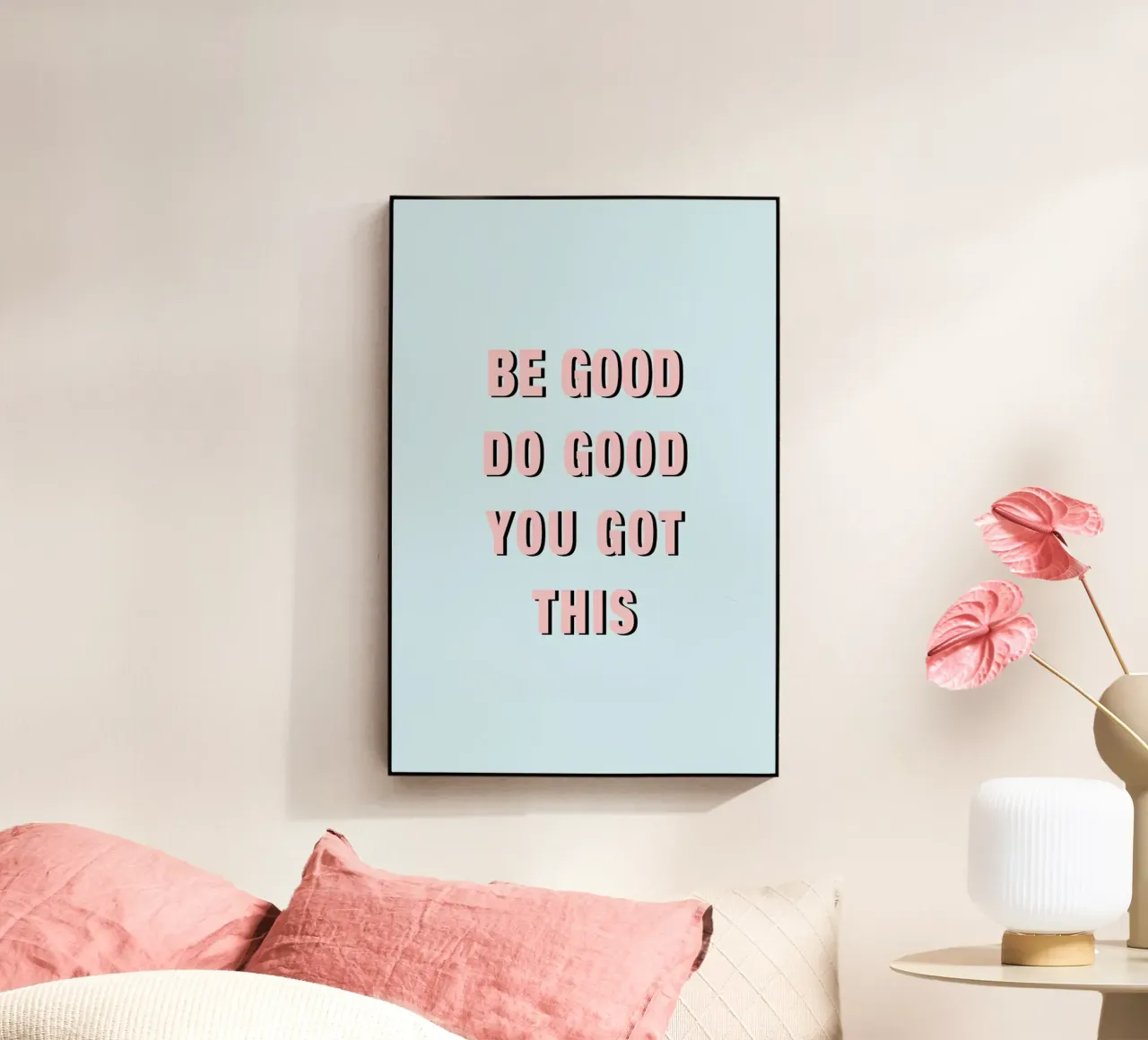 Be Good Do Good plexiglass da Vasare Nar