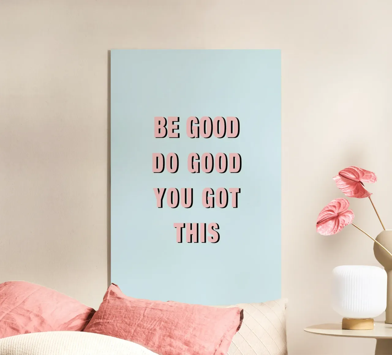 Be Good Do Good plexiglass da Vasare Nar