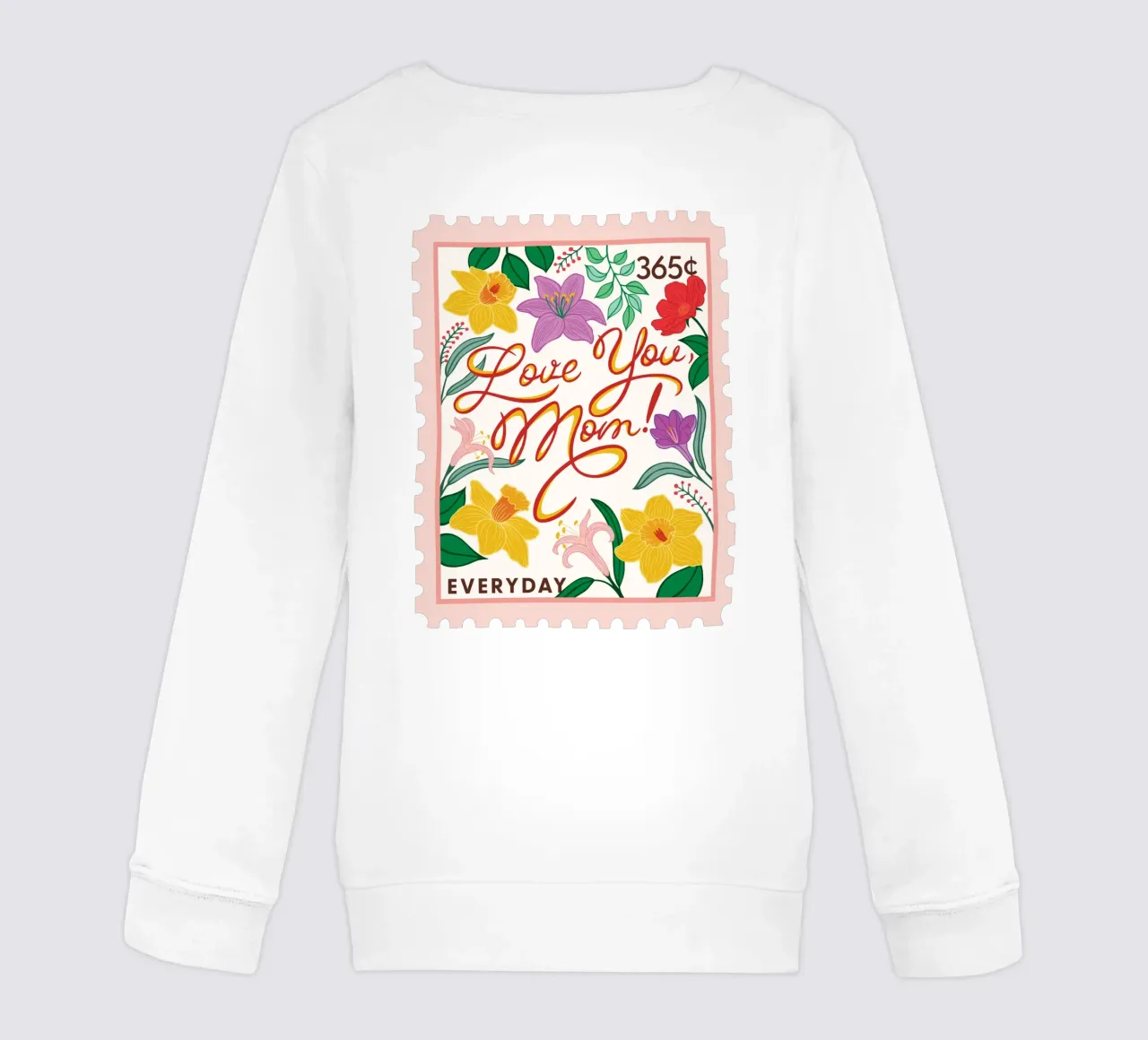 Ti amo, mamma! - Collezione 365 giorni felpa bambino da easternspringco