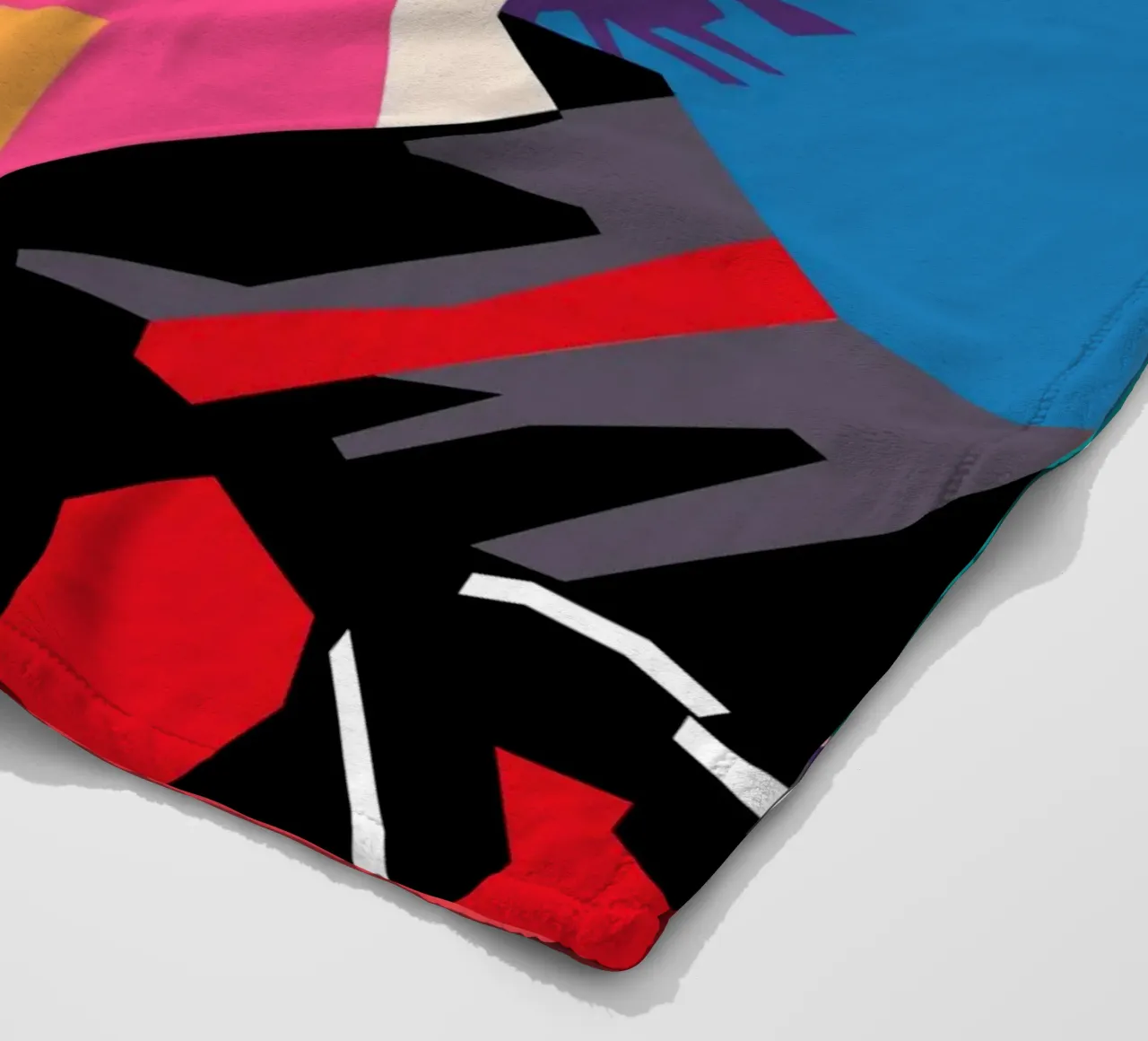 Paolo Maldini pop art portrait coperta in pile da Hantamrata