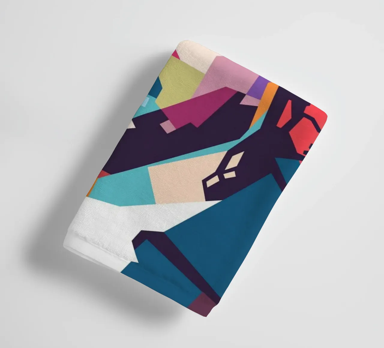 Kendrick Lamar pop art portrait towel by Hantamrata