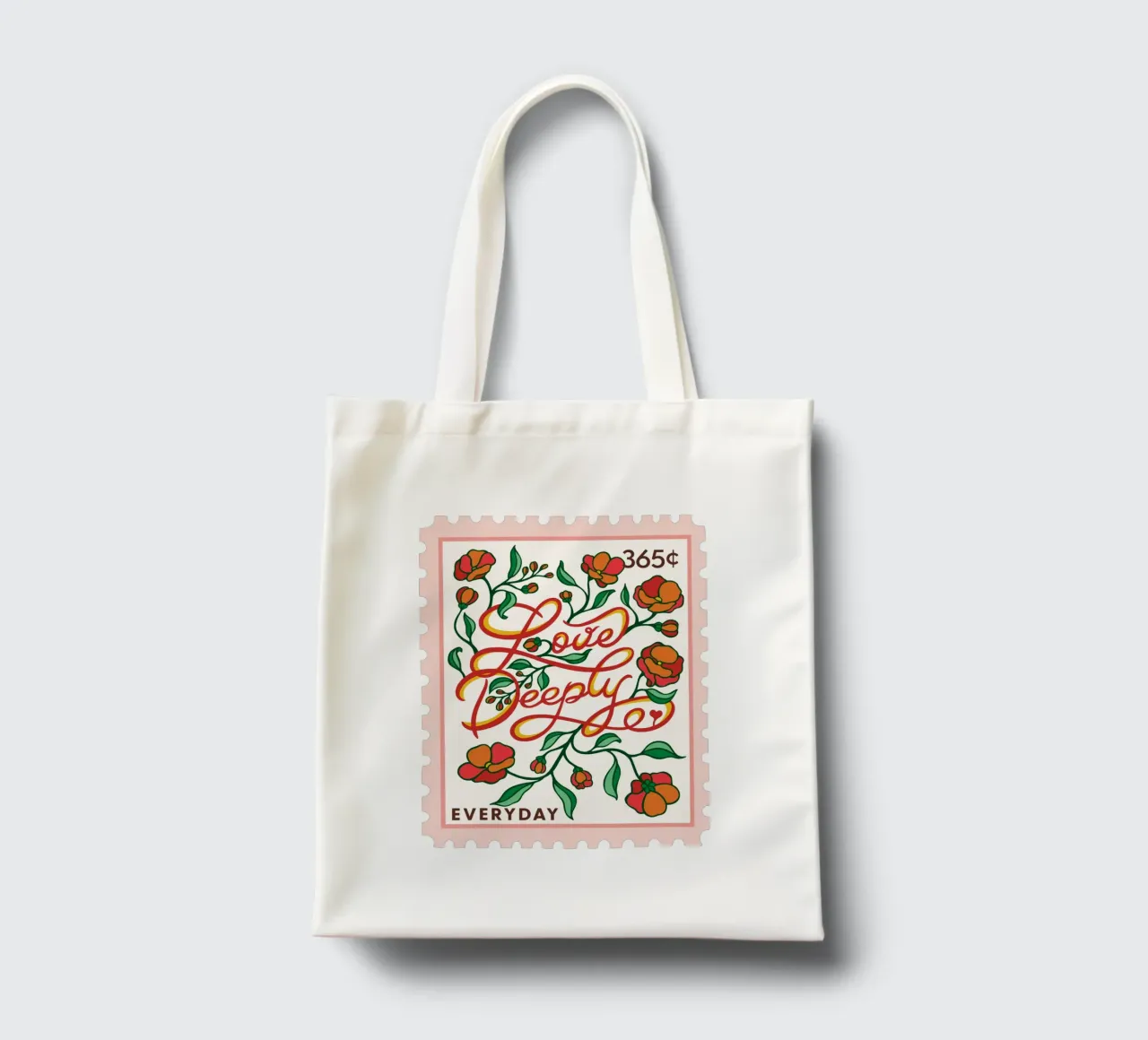 Amare profondamente - Collezione 365 giorni borsa in juta da easternspringco