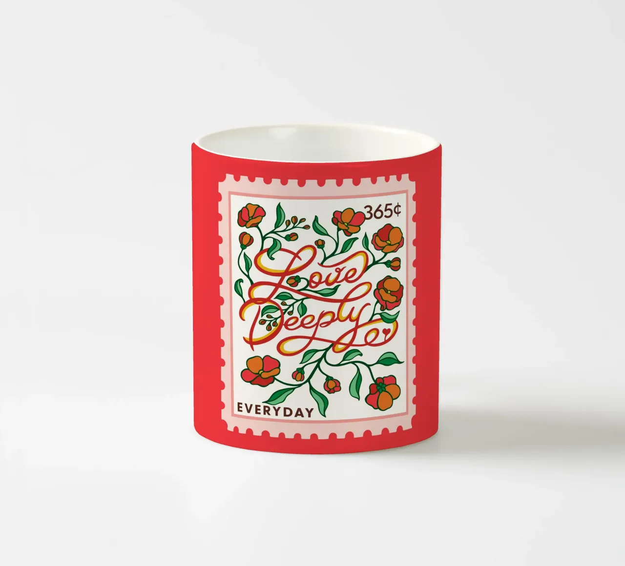 Amare profondamente - Collezione 365 giorni tazza in ceramica da easternspringco