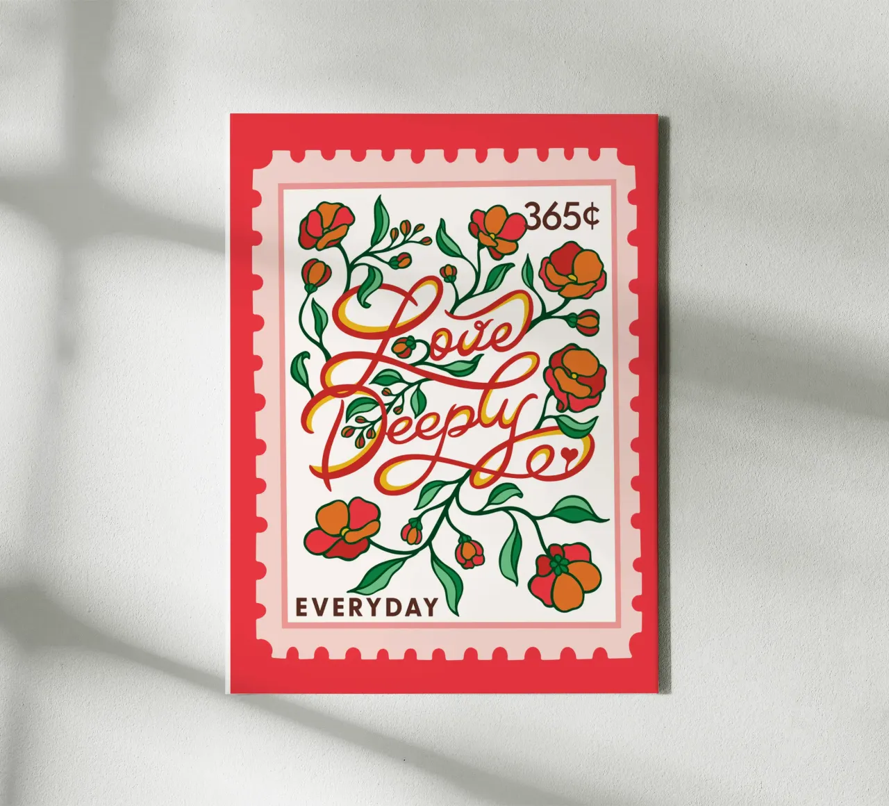 Love Deeply - 365 Days collection canvas by easternspringco
