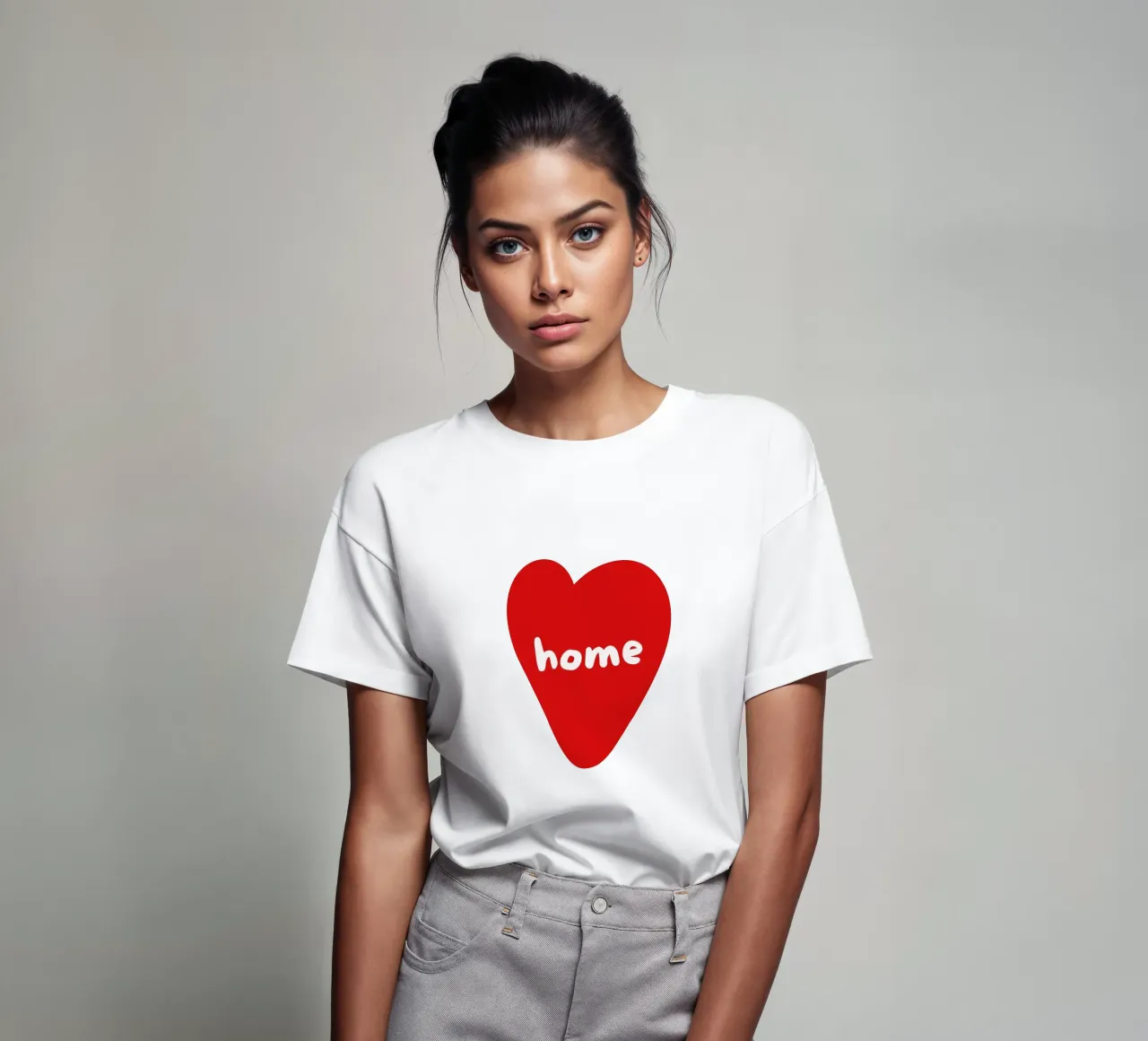 Home - Dove batte il cuore t-shirt da QuooodZ by MooodzArt