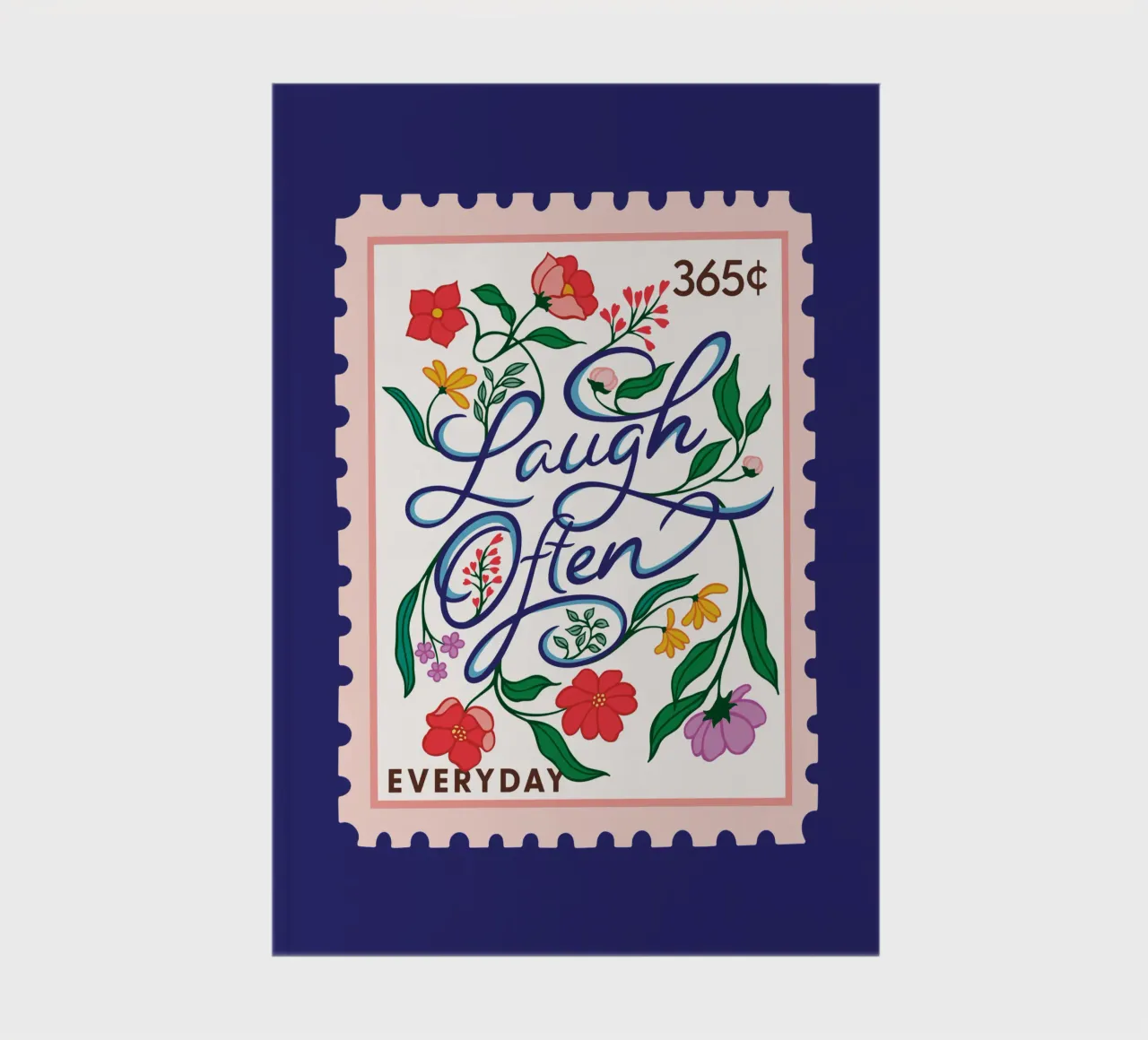 Lachen Sie oft - 365 Tage Sammlung Notizbuch von easternspringco