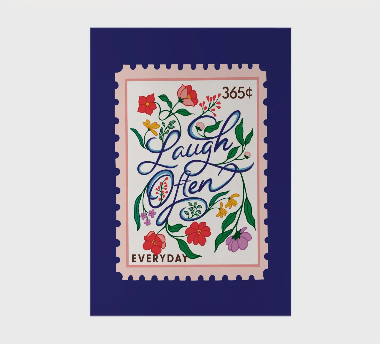 Lachen Sie oft - 365 Tage Sammlung Notizbuch von easternspringco