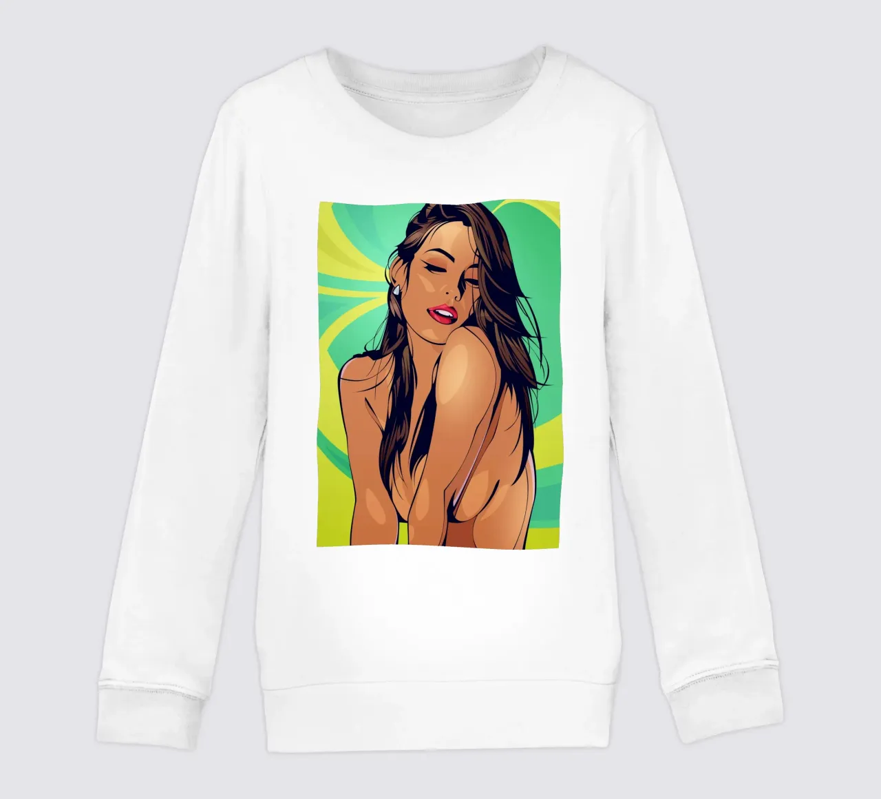 Vector girl felpa bambino da nabakumov