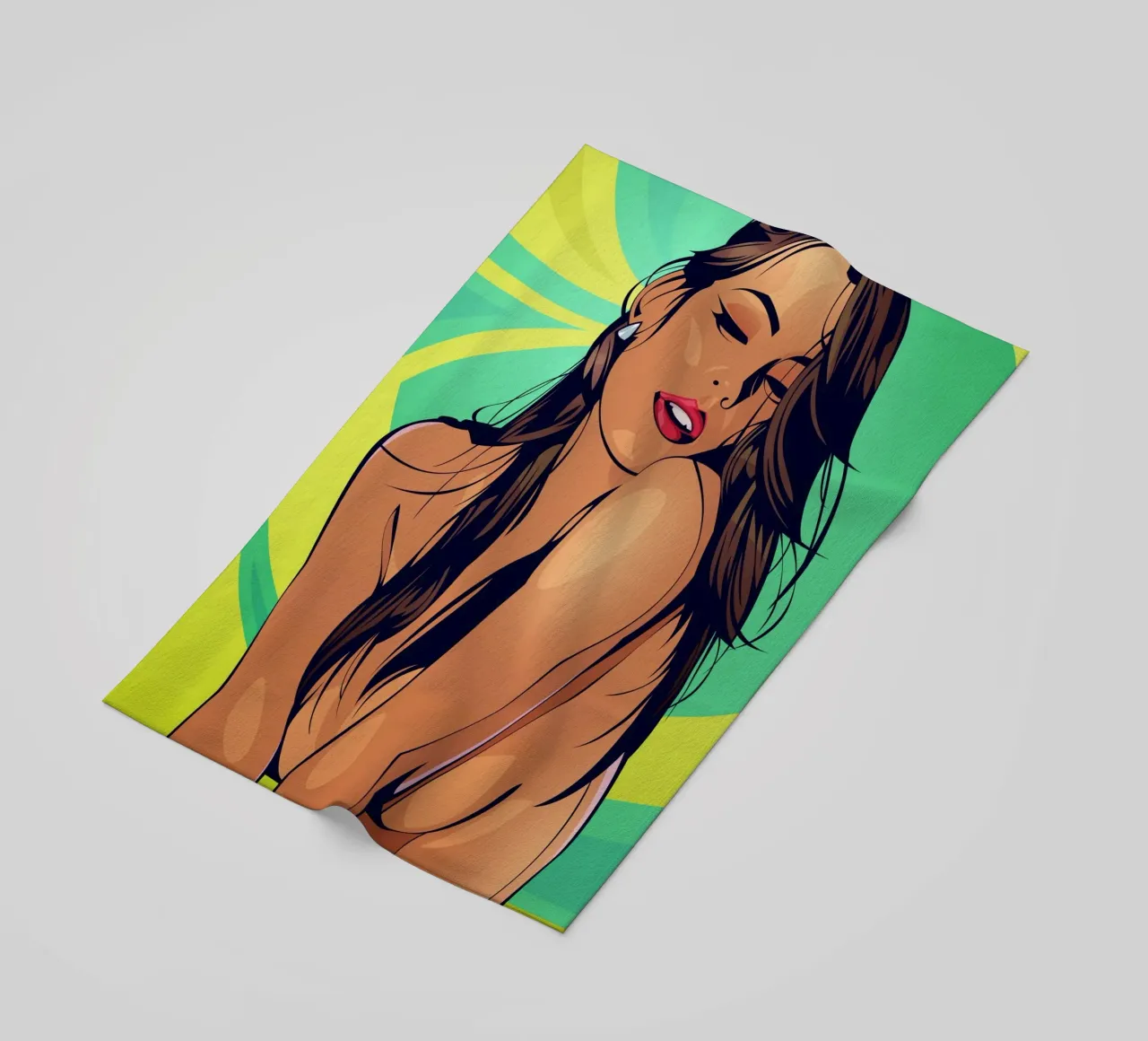 Vector girl telo mare da nabakumov