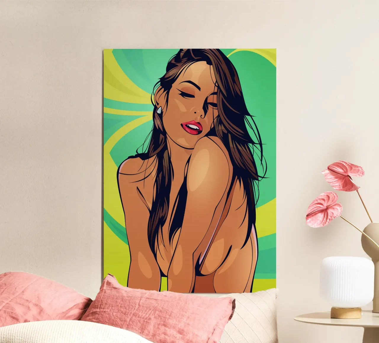 Vector girl poster da nabakumov