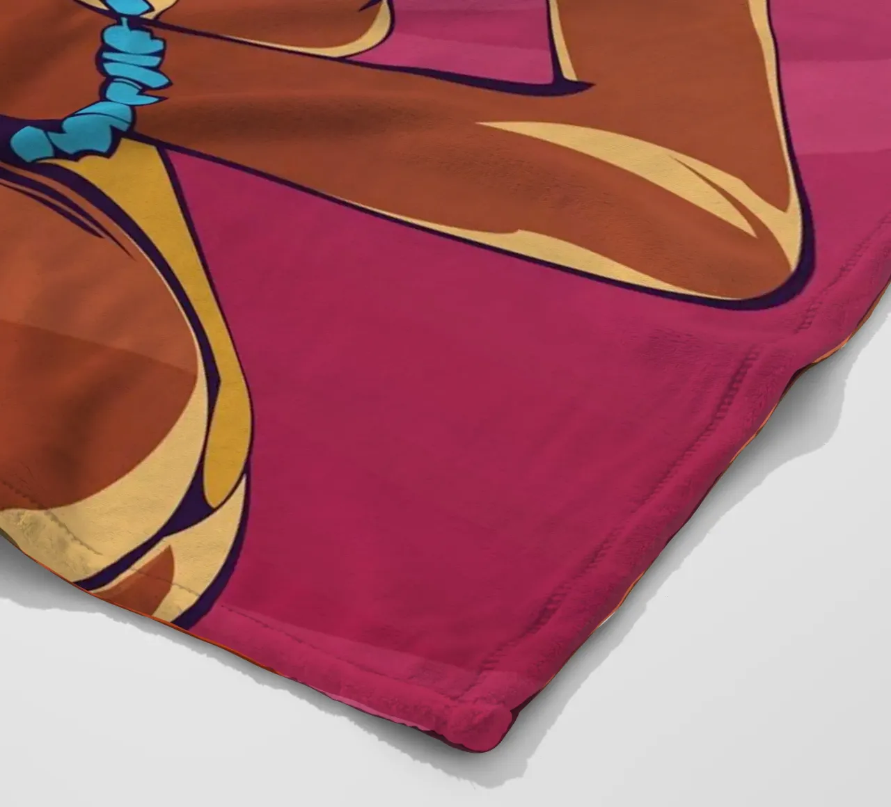 The Beach Girl fleece blanket by nabakumov