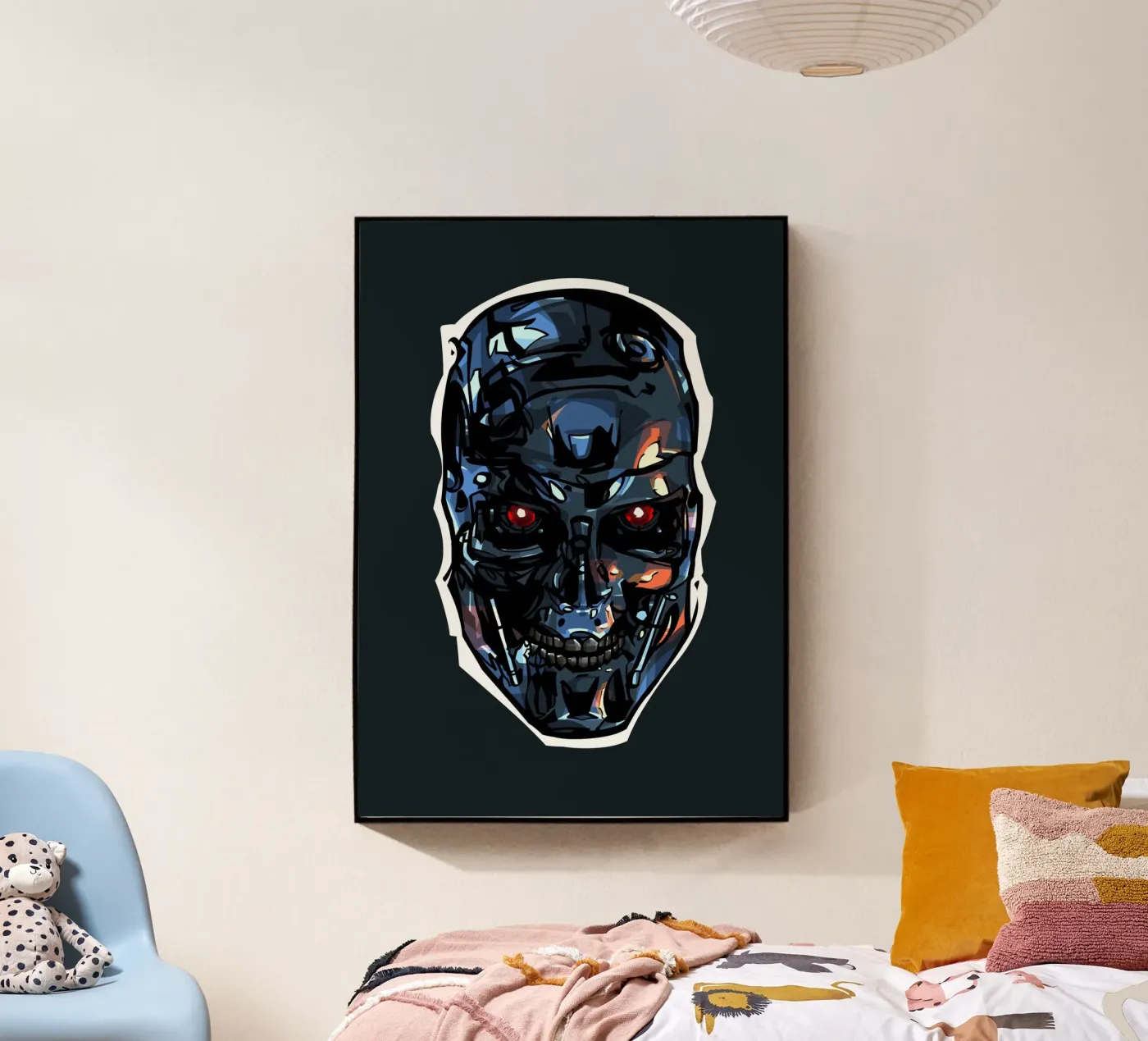 Terminator Head I Acryl-Glas von nabakumov