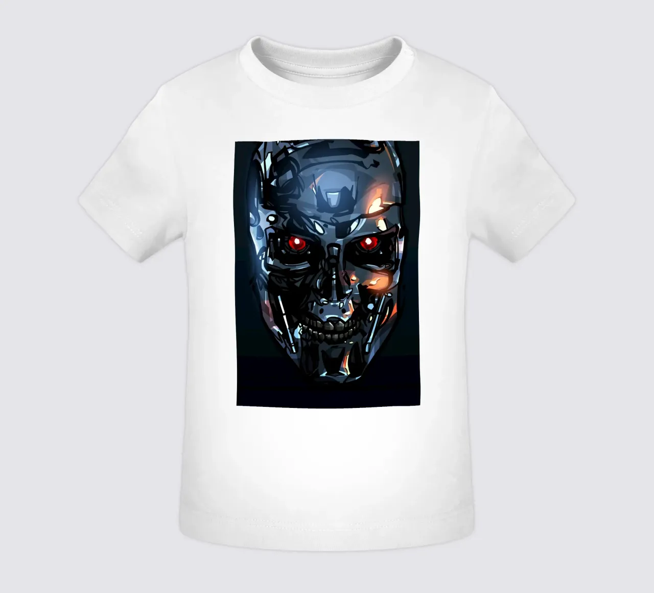 Terminator Head II maglietta neonato da nabakumov