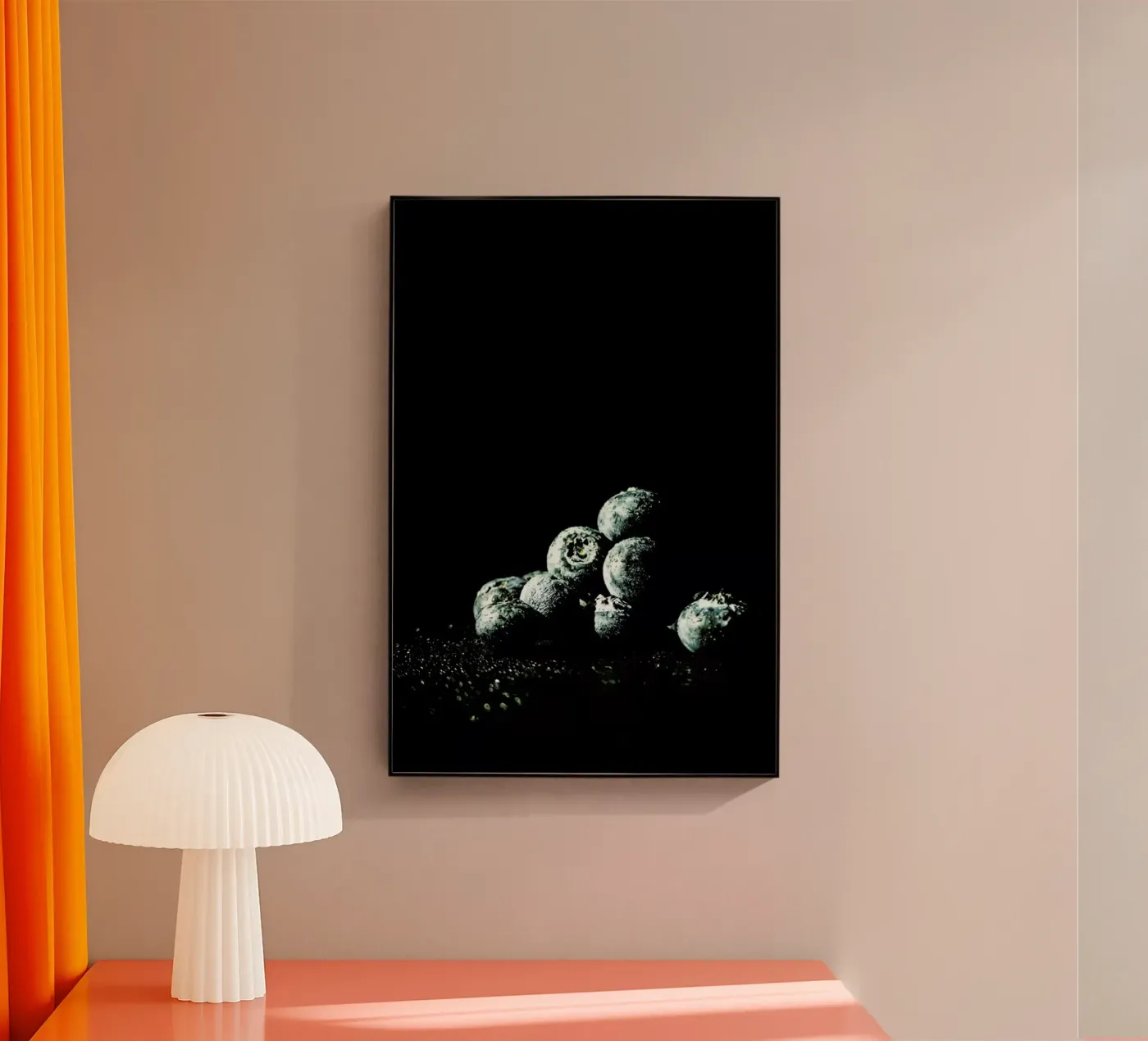 Dark Blueberries plexiglas de Babett Schultze