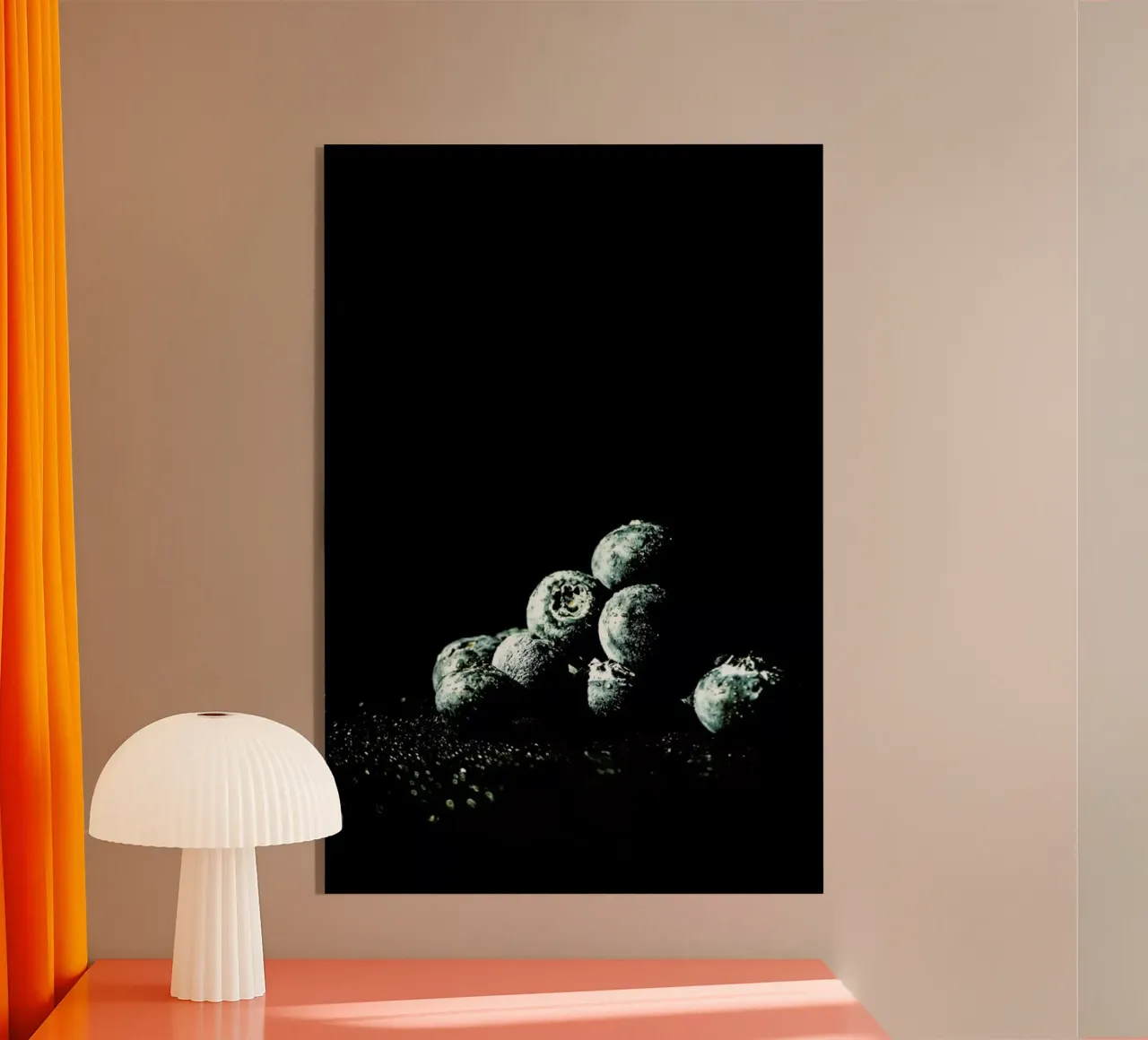 Dark Blueberries plexiglass da Babett Schultze