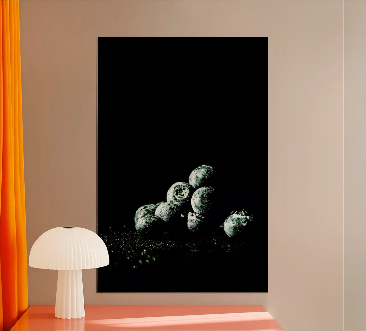 Dark Blueberries poster da Babett Schultze