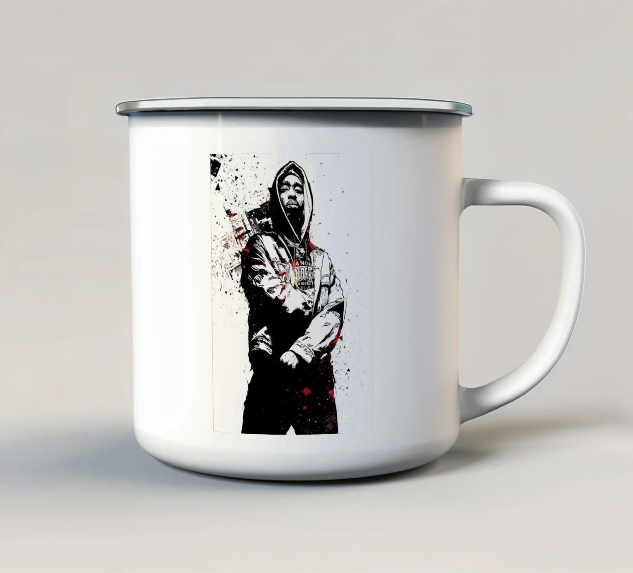 Tupac I tazza in smalto da nabakumov