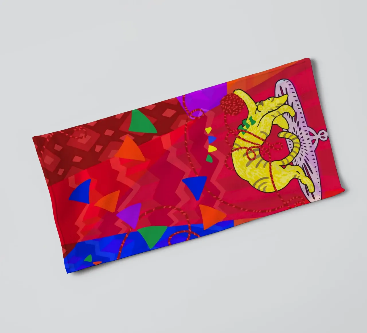 As smooth as a cat towel by Lidia Blomgren