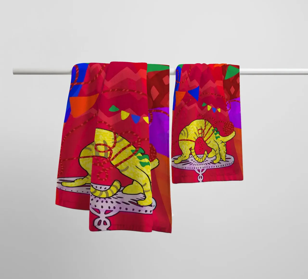 As smooth as a cat towel by Lidia Blomgren